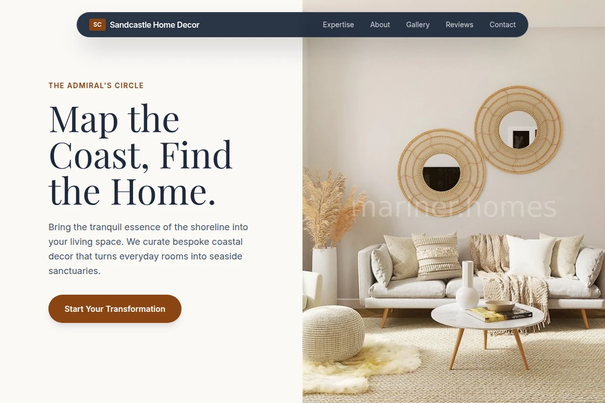 Sandcastle Home Decor