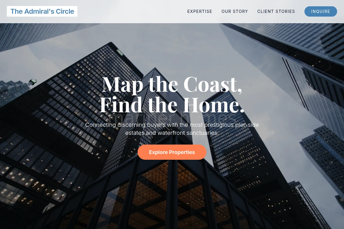 Pier-side Real Estate