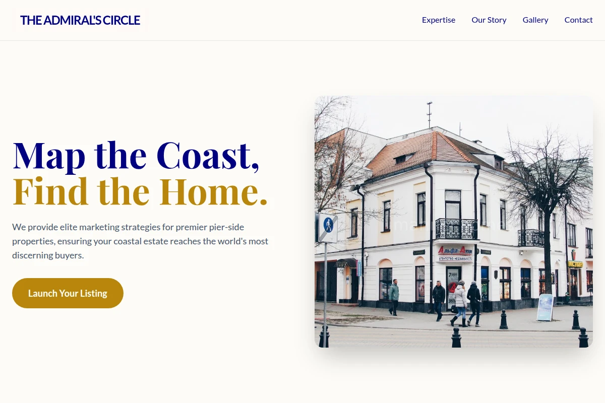Pier-side Real Estate Marketing