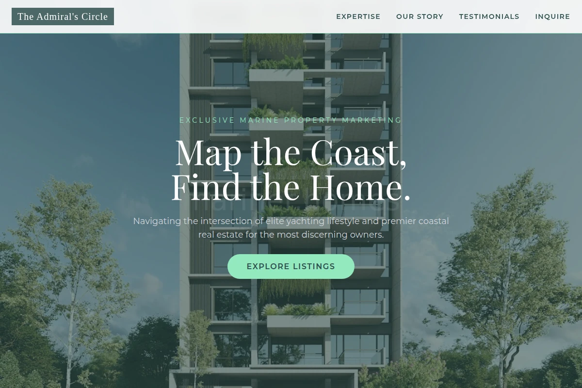 Yacht Real Estate Marketing